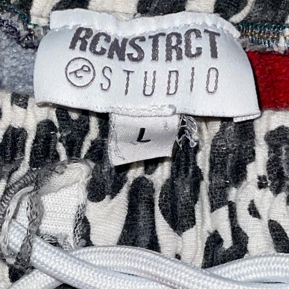 Multicolor Patchwork Shorts - image 3